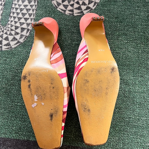 Vintage Square Toe Kitten Heel - Picture 5 of 6